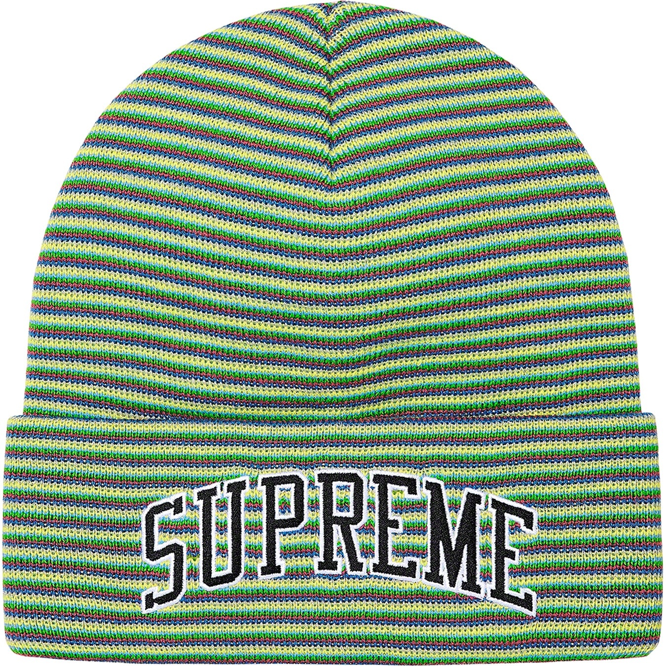 Rainbow Stripe Beanie view 2